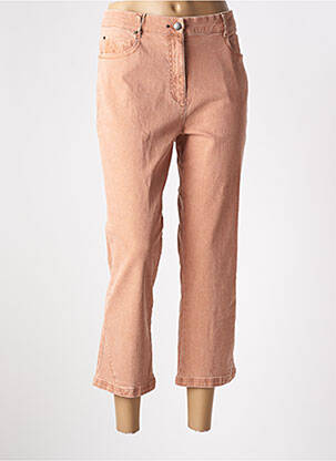 Jeans coupe slim stretch taille normale orange DIANE LAURY femme