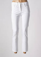 Pantalon 7/8 blanc DEVERNOIS pour femme seconde vue