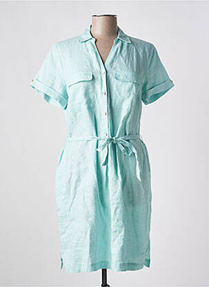 Robe mi-longue bleu JULIE GUERLANDE pour femme