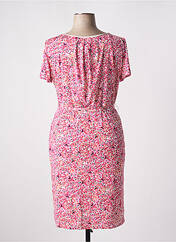 Robe mi-longue rose JULIE GUERLANDE pour femme seconde vue