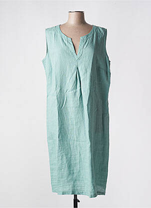 Robe mi-longue vert DEVERNOIS pour femme