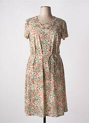 Robe mi-longue vert DIANE LAURY pour femme seconde vue