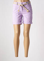 Short violet JULIE GUERLANDE pour femme seconde vue