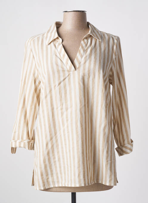Blouse beige DEVERNOIS pour femme