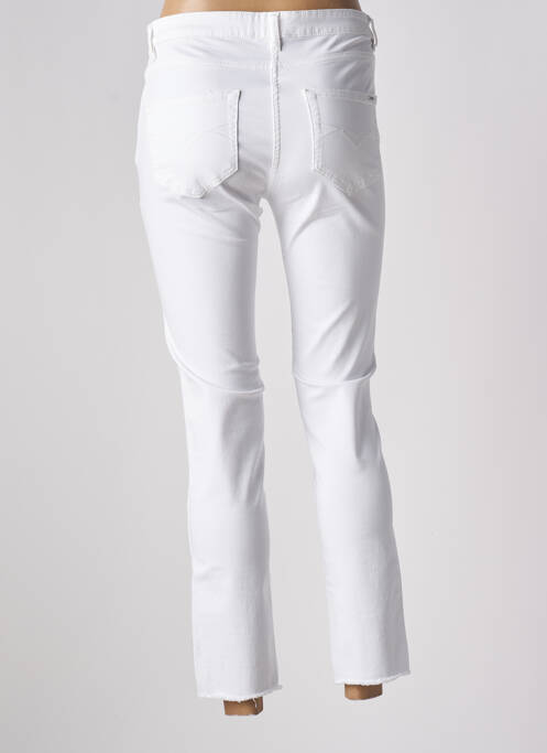 Pantalon 7/8 blanc DEVERNOIS femme
