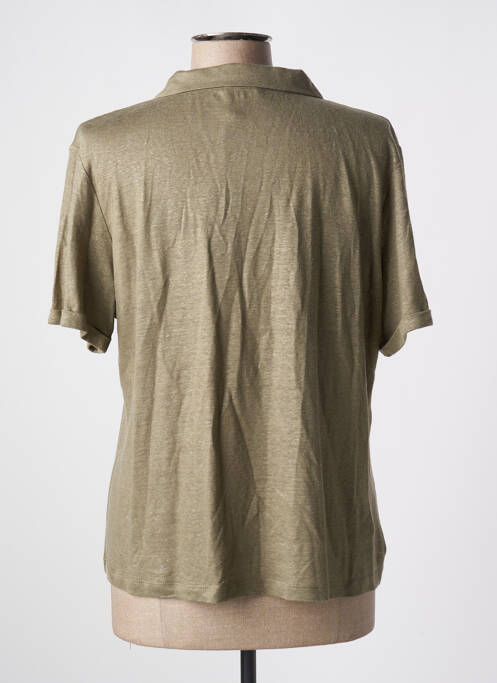 Polo vert DEVERNOIS pour femme