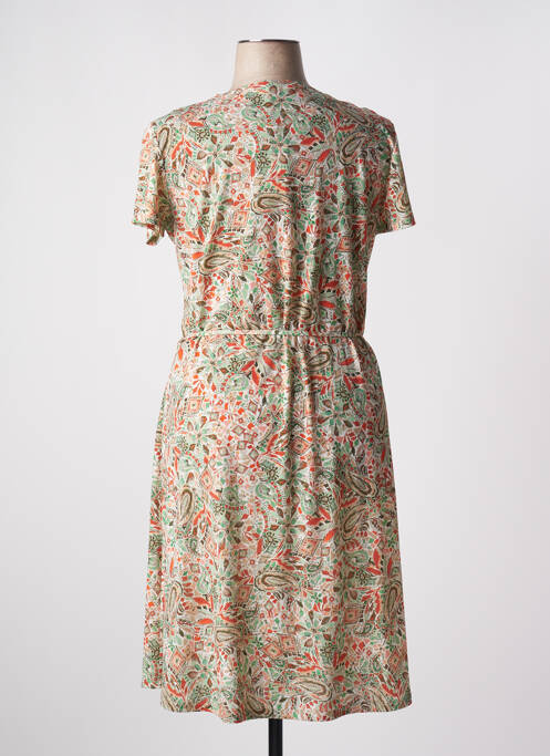 Robe mi-longue vert DIANE LAURY pour femme