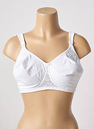 Lingerie maternité effet matière satinée blanc ANITA femme