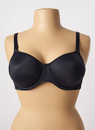 Lingerie maternité effet matière satinée noir ANITA femme