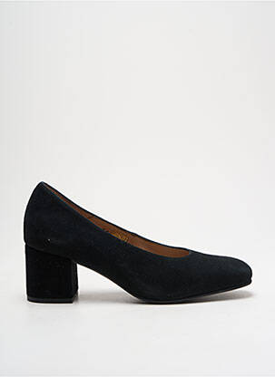 Escarpins nubuck talon de 4 à 6cm noir PIESANTO femme