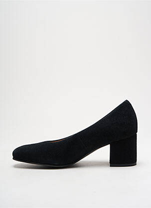 Escarpins nubuck talon de 4 à 6cm noir PIESANTO femme