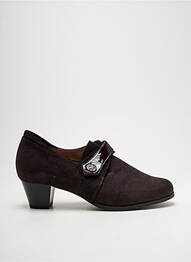 Derbies cubain talon de 4 à 6cm violet PIESANTO femme