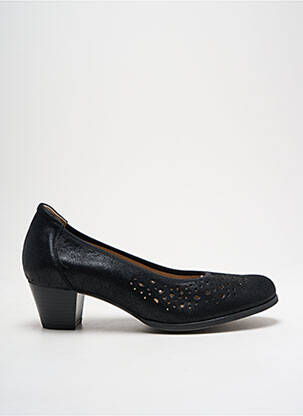 Escarpins cubain talon de 4 à 6cm noir PIESANTO femme