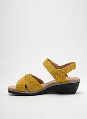 Sandales/Nu pieds jaune ARTIKA SOFT pour femme seconde vue