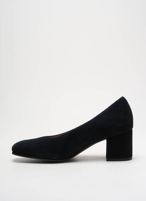 Escarpins nubuck talon de 4 à 6cm noir PIESANTO femme