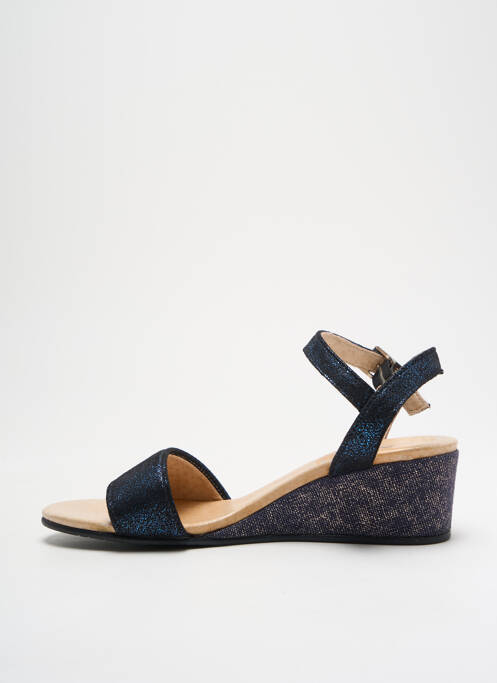 Sandales/Nu pieds bleu ALFA pour femme