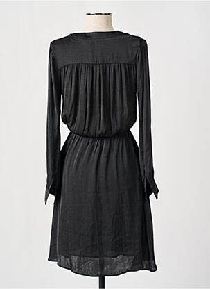 Robe courte manches longues manches longues noir LES P'TITES BOMBES femme