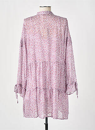Robe courte manches longues manches longues violet SALSA femme
