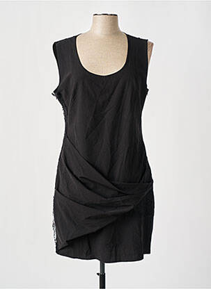 Robe courte sans manche sans manche noir LES P'TITES BOMBES femme