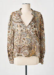 Blouse marron PLEASE pour femme seconde vue