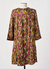 Robe courte marron LOLA ESPELETA pour femme seconde vue