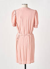 Robe mi-longue rose LES P'TITES BOMBES pour femme seconde vue