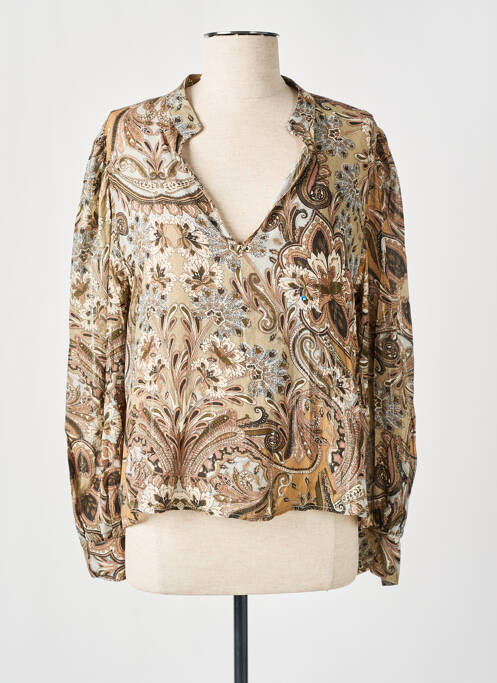 Blouse marron PLEASE pour femme