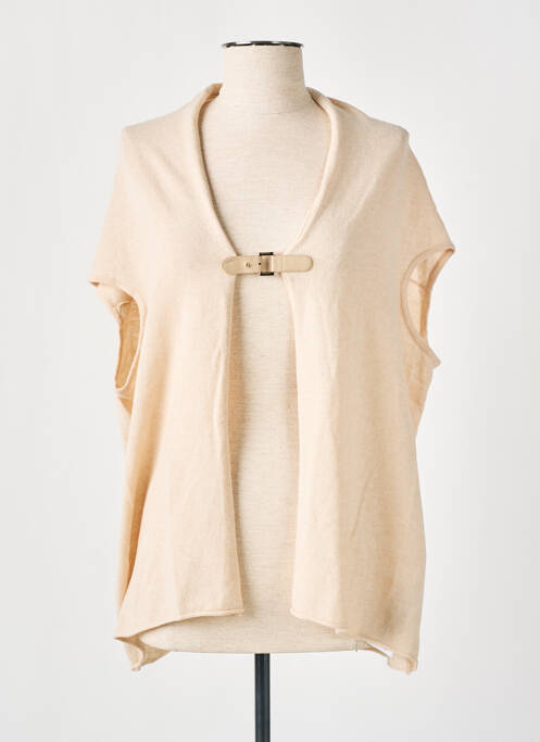 Gilet manches courtes rose ESPRIT pour femme