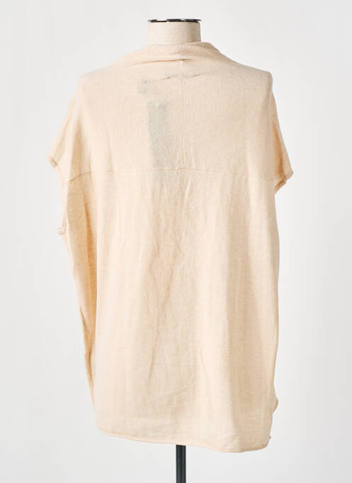 Gilet manches courtes rose ESPRIT pour femme