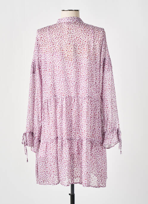 Robe courte violet SALSA pour femme