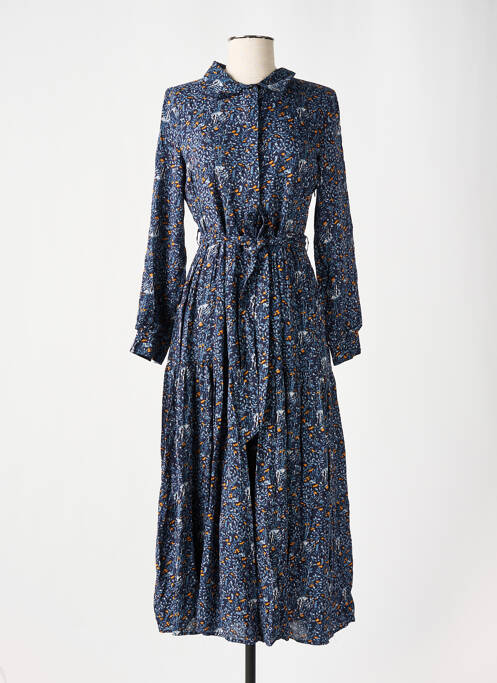 Robe longue bleu ZHRILL pour femme