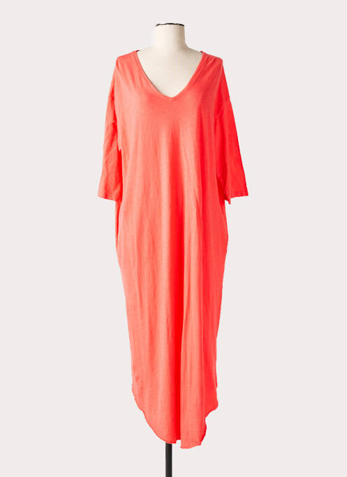 Robe longue orange PLEASE pour femme