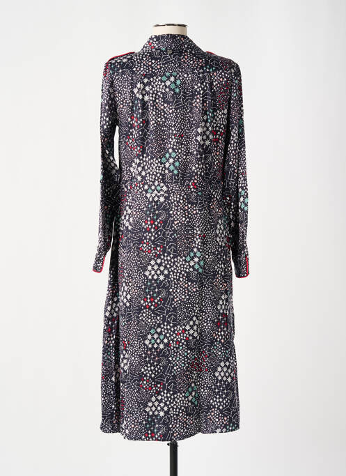 Robe mi-longue noir LOLA ESPELETA pour femme