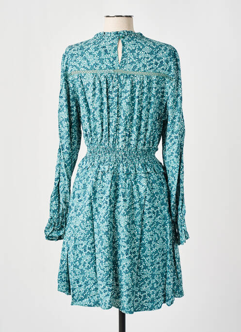 Robe mi-longue vert SALSA pour femme