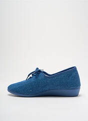 Chaussons/Pantoufles bleu LA MAISON DE L'ESPADRILLE pour femme seconde vue