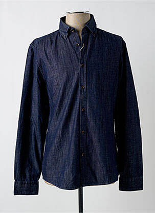 Chemise manches longues manches longues bleu ESPRIT homme