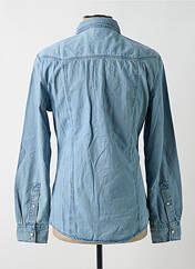 Chemise manches longues bleu EDC pour homme seconde vue