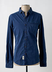 Chemise manches longues bleu EDC pour homme seconde vue