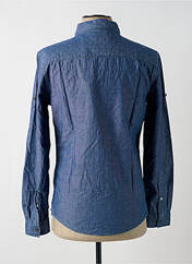 Chemise manches longues bleu EDC pour homme seconde vue