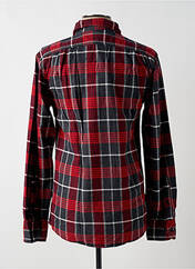 Chemise manches longues rouge JACK & JONES pour homme seconde vue