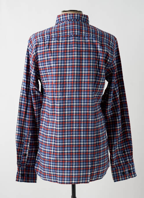 Chemise manches longues bleu JACK & JONES pour homme