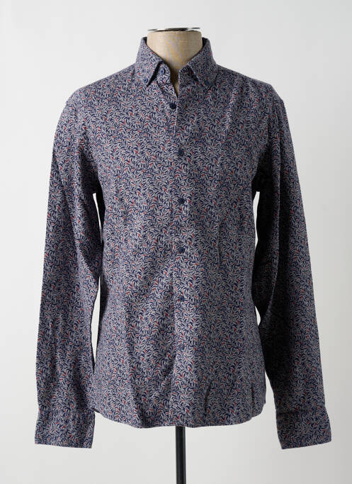 Chemise manches longues gris ETERNA pour homme