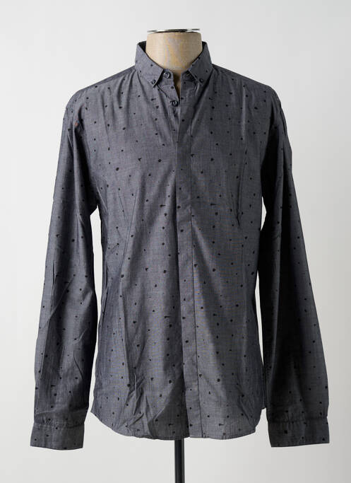 Chemise manches longues gris PREMIUM DE JACK AND JONES pour homme