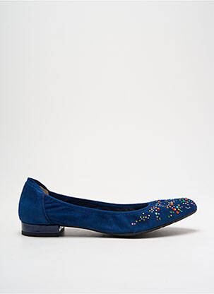 Ballerines talon bas talon plat jusqu'à 3cm bleu SABRINAS femme