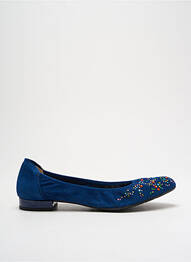 Ballerines talon bas talon plat jusqu'à 3cm bleu SABRINAS femme