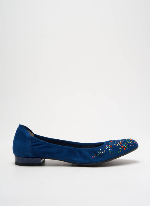 Ballerines talon bas talon plat jusqu'à 3cm bleu SABRINAS femme