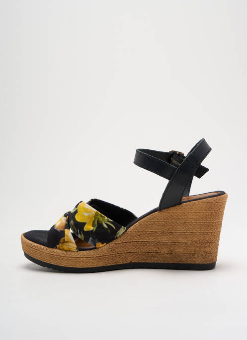 Sandales/Nu pieds noir TAMARIS pour femme