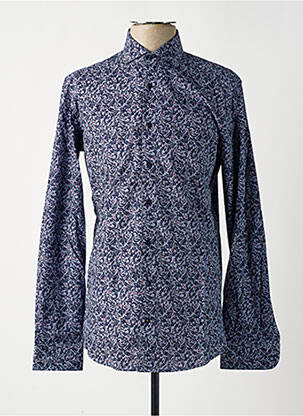 Chemise manches longues bleu ETERNA homme