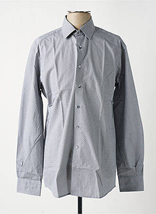Chemise manches longues gris ETERNA homme