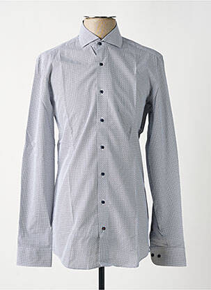 Chemise manches longues gris ETERNA homme